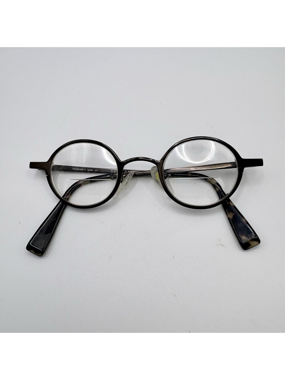 Seraphin Eyeglasses Franklin Round Gunmetal 8508  40-23-145 FRAMES ONLY Japan